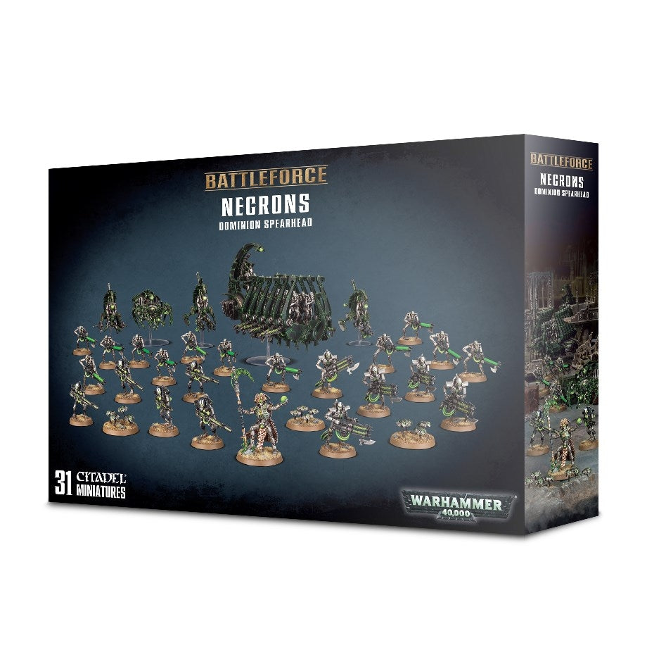 Warhammer: 40K - Battleforce: Necrons Dominion Spearhead [PLAS] - Warhammer Box Sets Sealed
