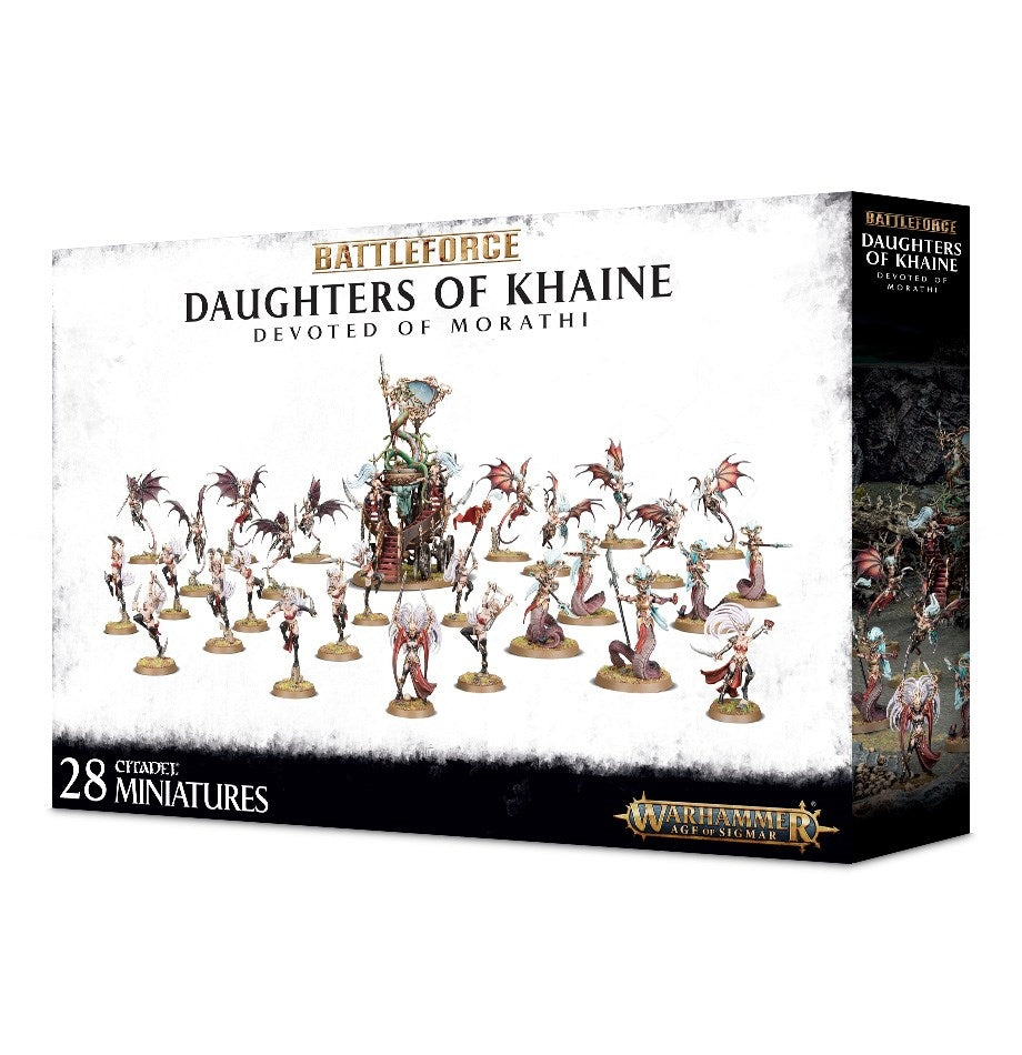 Warhammer: Age of Sigmar - Battleforce: Daughters of Khaine Devoted of Morathi [PLAS] - Warhammer Box Sets Sealed