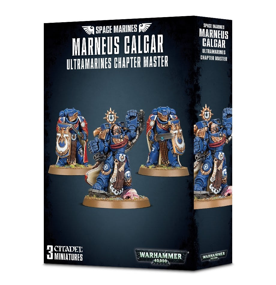 Warhammer: 40K - Space Marines: Marneus Calgar Ultramarines Chapter Master [PLAS] - Warhammer Box Sets Sealed