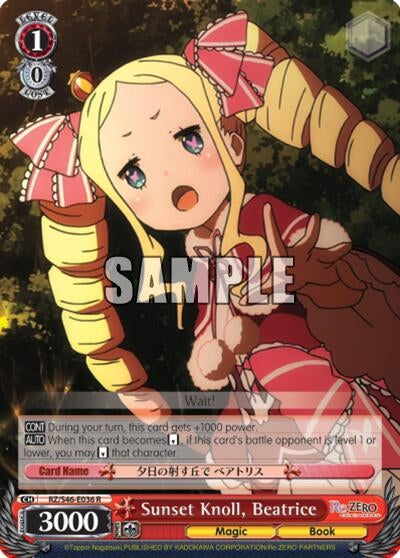 Sunset Knoll Beatrice (46036) [RZ/S46] - Weiss Schwarz Single