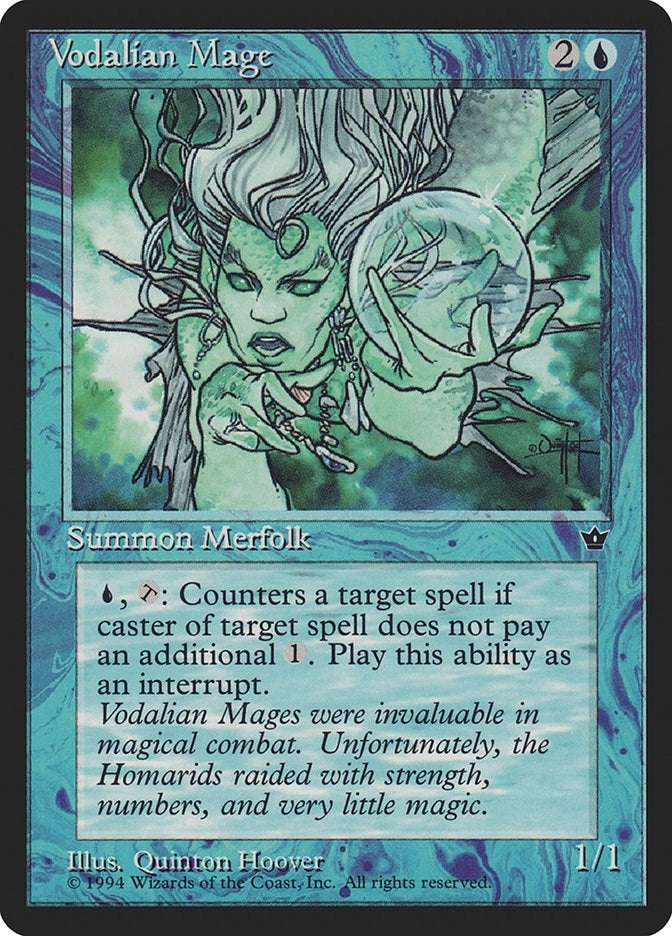 Vodalian Mage (Hoover) [FEM] - MTG Single