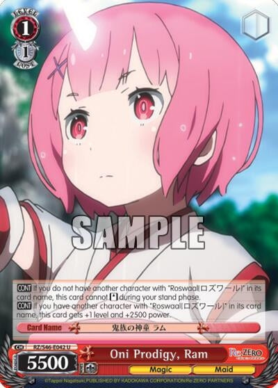 Oni Prodigy Ram (46042) [RZ/S46] - Weiss Schwarz Single