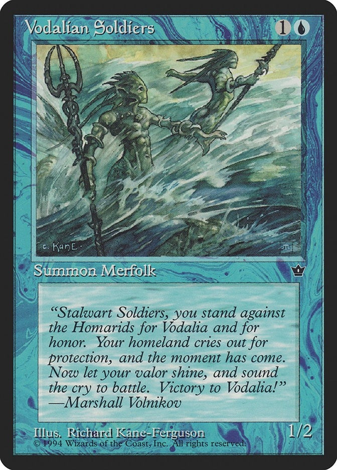 Vodalian Soldiers (Ferguson) [FEM] - MTG Single