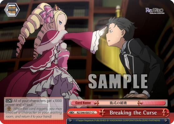 Breaking the Curse (46057) [RZ/S46] - Weiss Schwarz Single