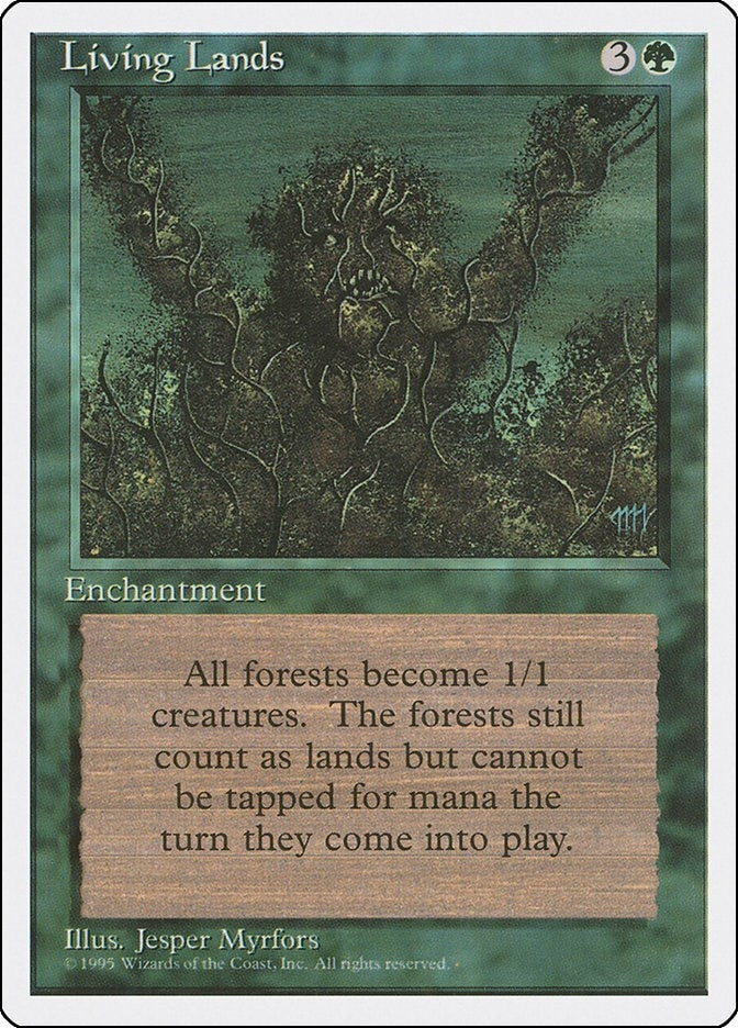 Living Lands [4ED] - MTG Single