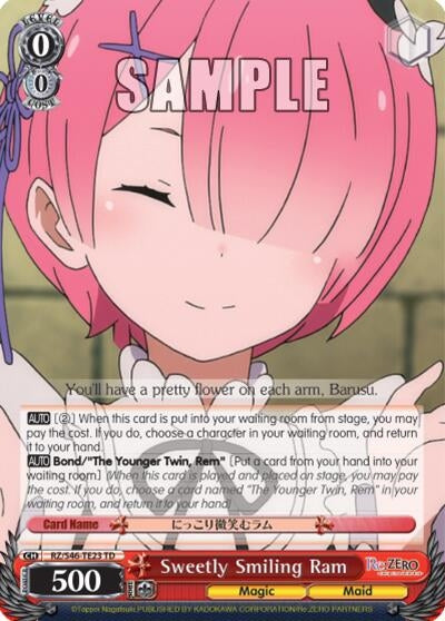 Sweetly Smiling Ram (4623) [RZ/S46] - Weiss Schwarz Single