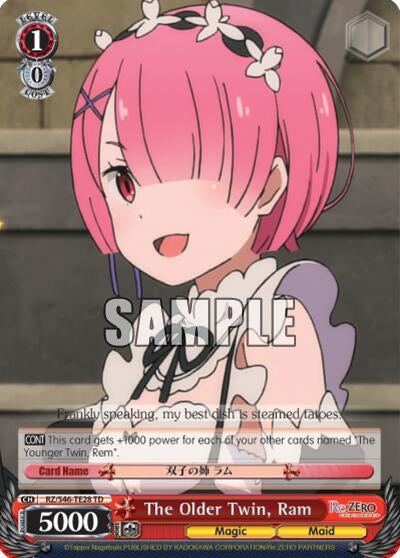 The Older Twin Ram (4628) [RZ/S46] - Weiss Schwarz Single