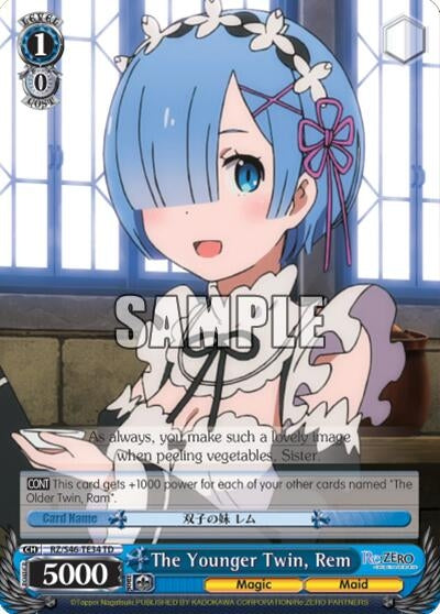 The Younger Twin Rem (4634) [RZ/S46] - Weiss Schwarz Single
