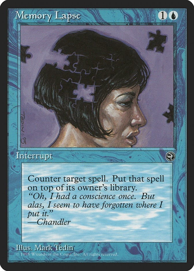 Memory Lapse [Version 2] (32) [HML] - MTG Single
