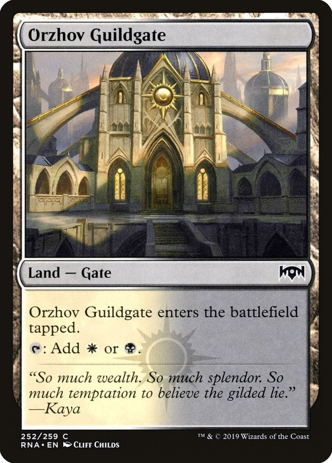 Orzhov Guildgate (252) (252) [RNA] - MTG Single
