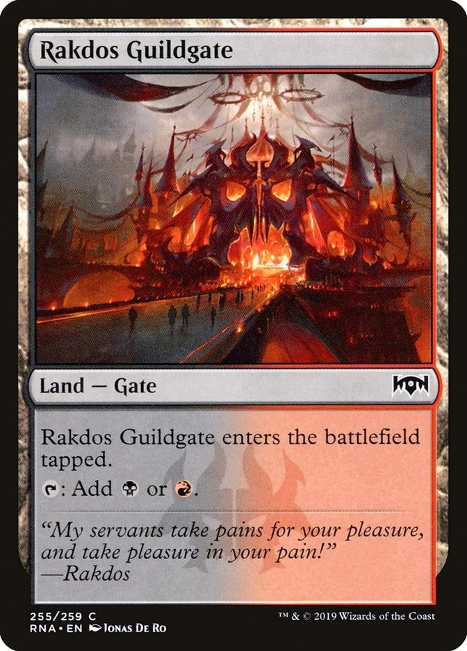 Rakdos Guildgate (255) (255) [RNA] - MTG Single