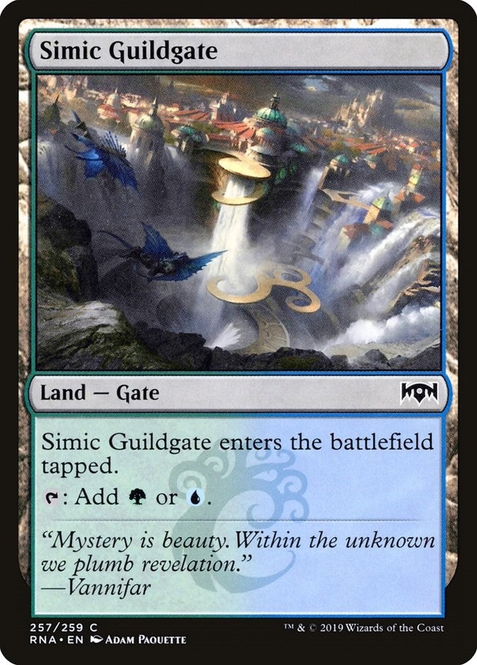 Simic Guildgate (257) (257) [RNA] - MTG Single