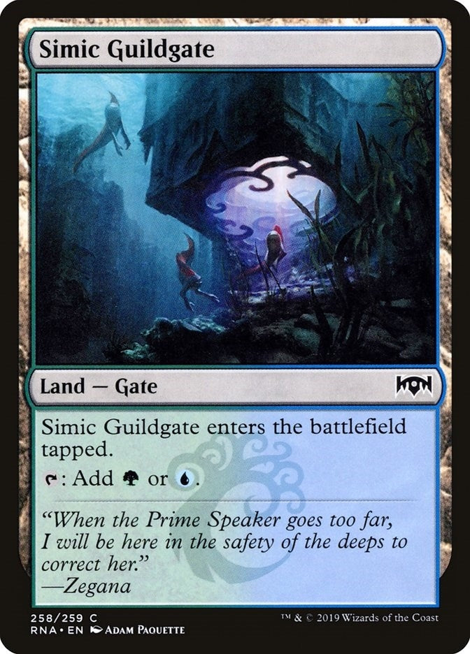 Simic Guildgate (258) (258) [RNA] - MTG Single