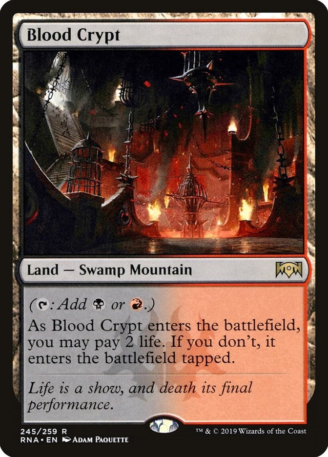 Blood Crypt (245) [RNA] - MTG Single