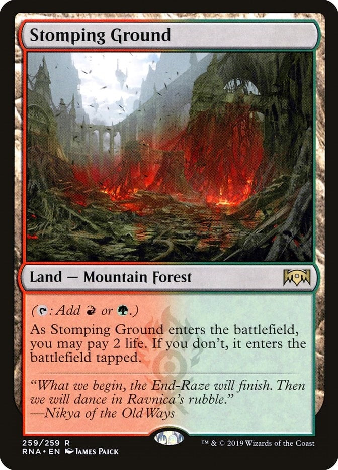 Stomping Ground (259) [RNA] - MTG Single