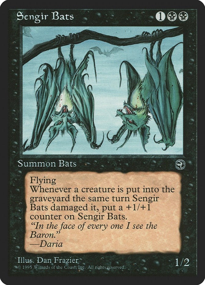 Sengir Bats [Version 2] (57) [HML] - MTG Single