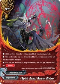 ’Spirit Echo’ Raison D’etre (30022) [S-BT03] - Future Card BuddyFight Single