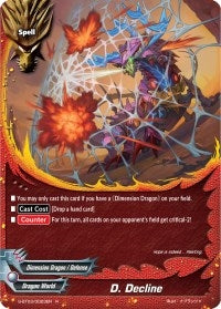 D. Decline (30023) [S-BT03] - Future Card BuddyFight Single