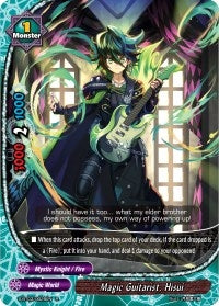 Magic Guitarist Hisui (30025) [S-BT03] - Future Card BuddyFight Single