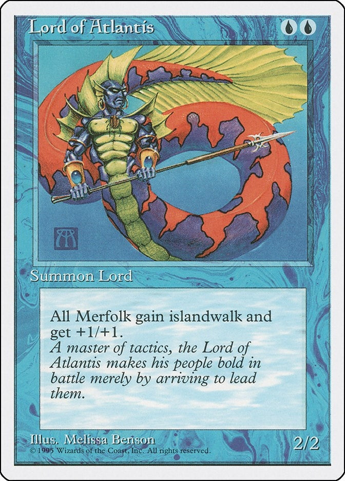 Lord of Atlantis (82) [4ED] - MTG Single