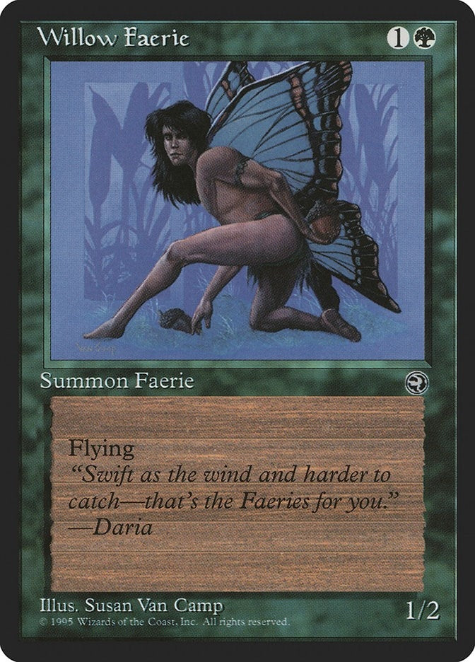 Willow Faerie [Version 2] (99) [HML] - MTG Single