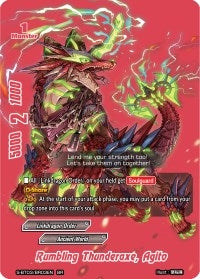 Rumbling Thunderaxe Agito (BR) (303) [S-BT03] - Future Card BuddyFight Single