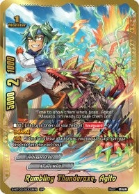 Rumbling Thunderaxe Agito (SP) (3003) [S-BT03] - Future Card BuddyFight Single