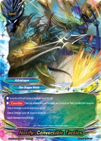 Notify: Convertible Tactics (30075) [S-BT03] - Future Card BuddyFight Single