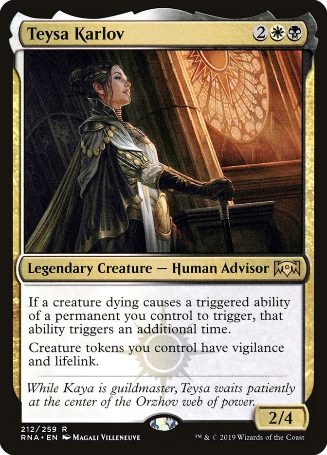 Teysa Karlov (212) [RNA] - MTG Single