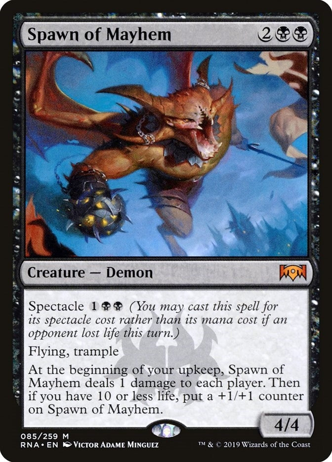 Spawn of Mayhem (85) [RNA] - MTG Single