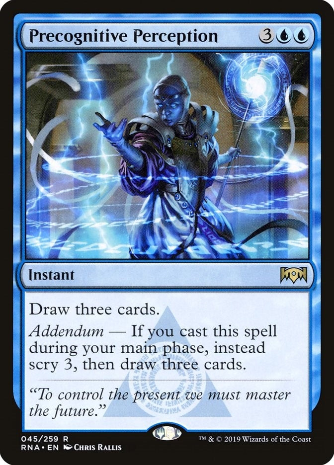 Precognitive Perception (45) [RNA] - MTG Single