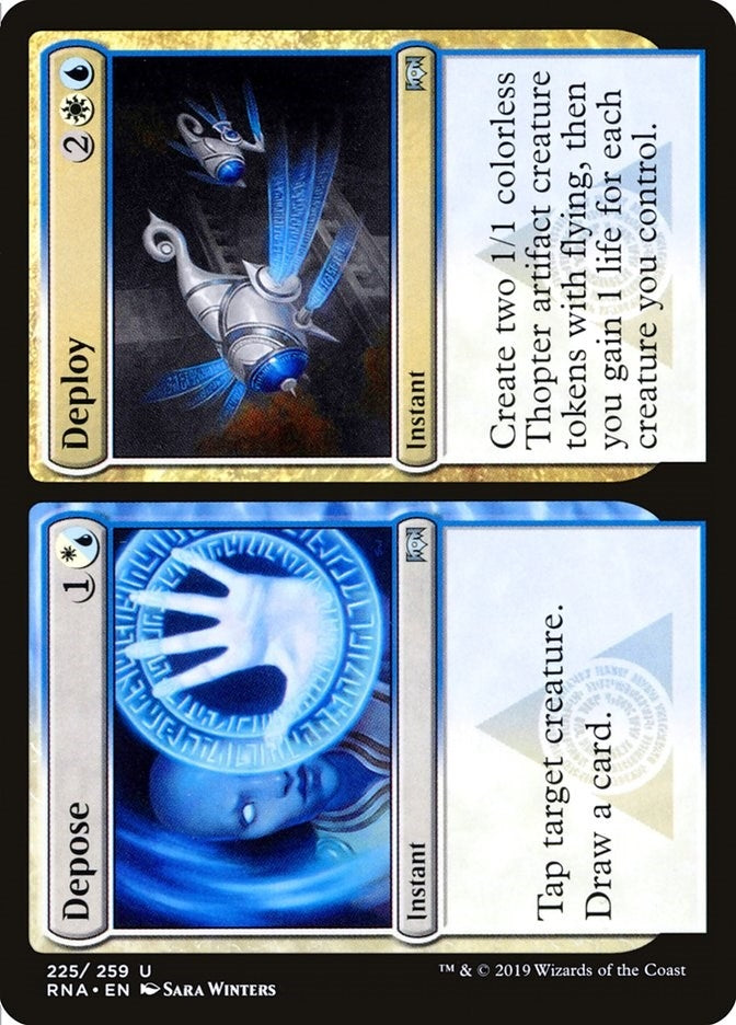 Depose // Deploy (225) [RNA] - MTG Single