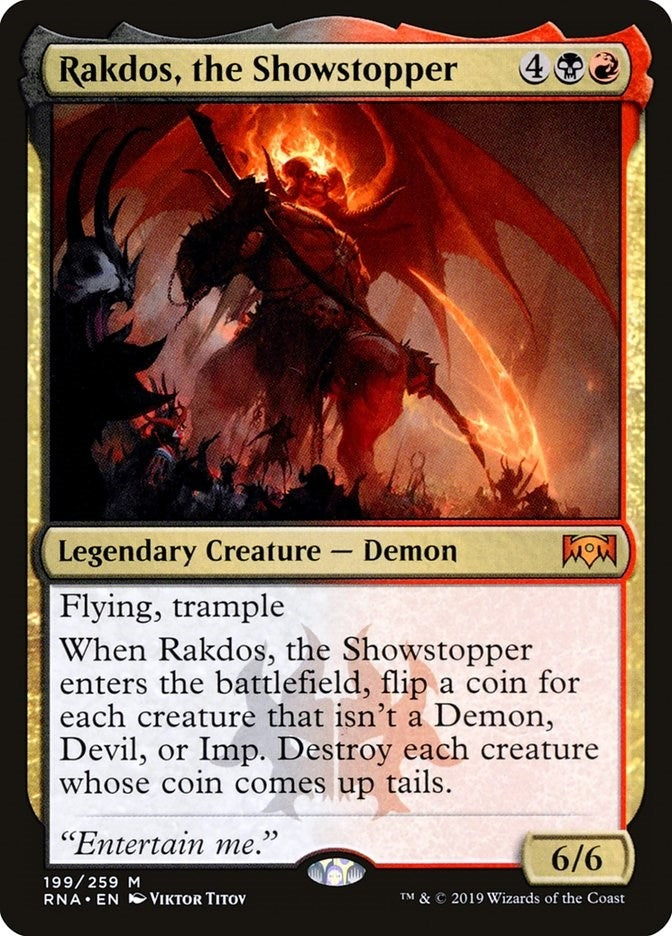 Rakdos the Showstopper (199) [RNA] - MTG Single