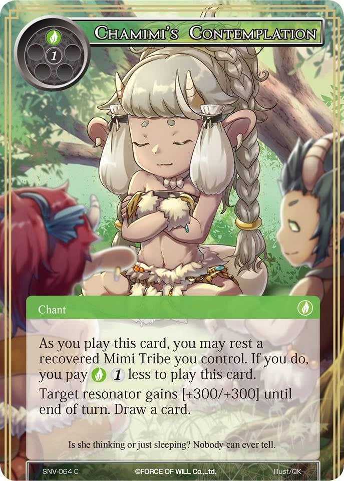Chamimi’s Contemplation (64) [SNV] - Force of Will Single