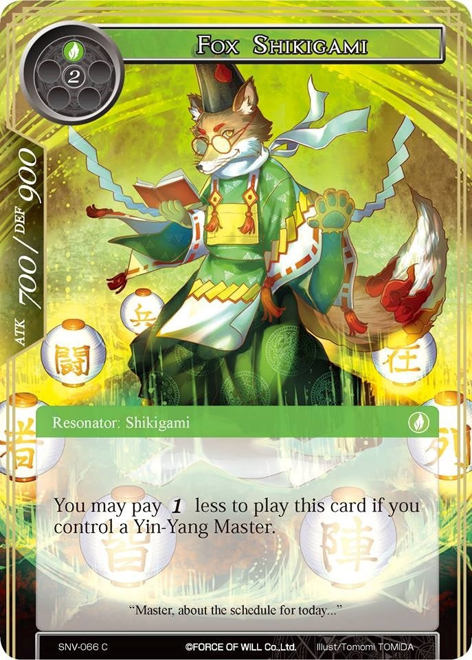 Fox Shikigami (66) [SNV] - Force of Will Single