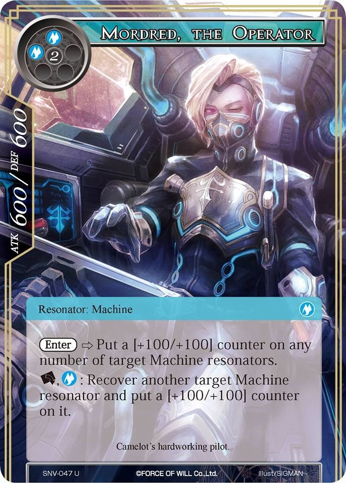Mordred the Operator (47) [SNV] - Force of Will Single