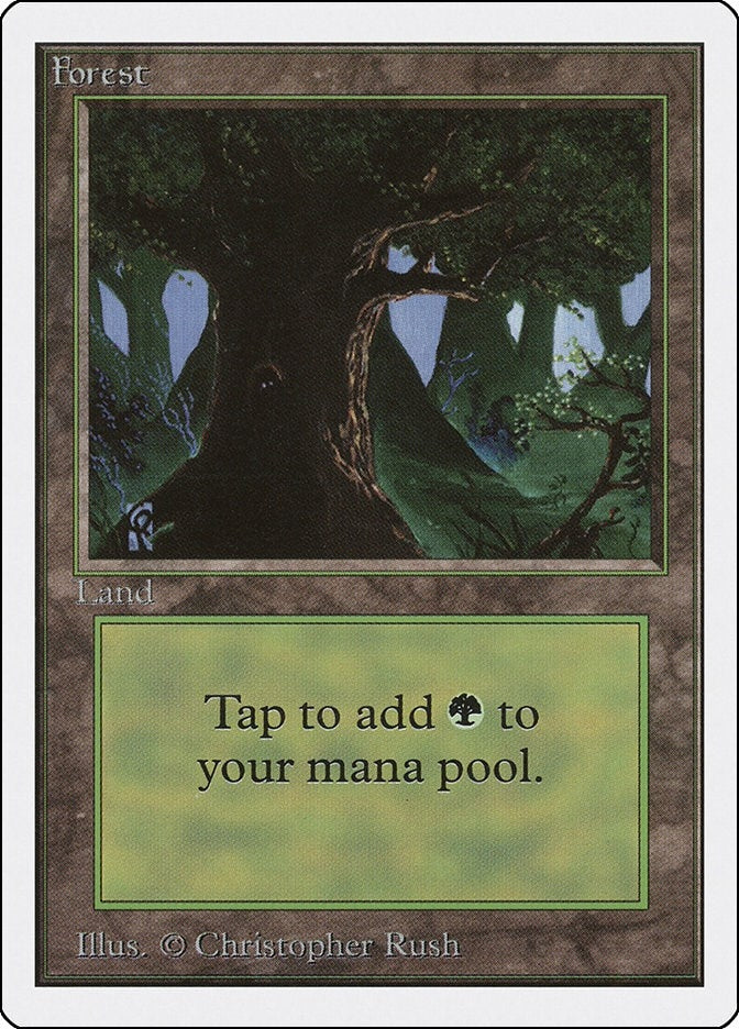 Forest (C) [2ED] - MTG Single