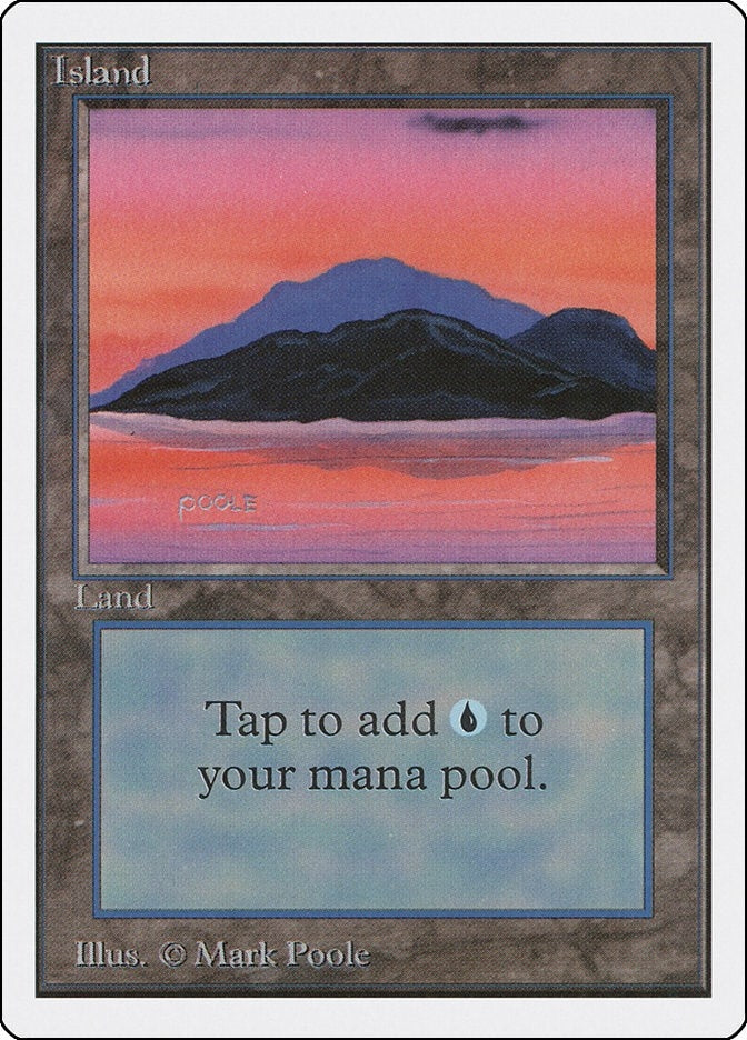 Island (C) [2ED] - MTG Single