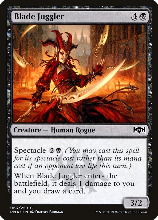 Blade Juggler (63) [RNA] - MTG Single
