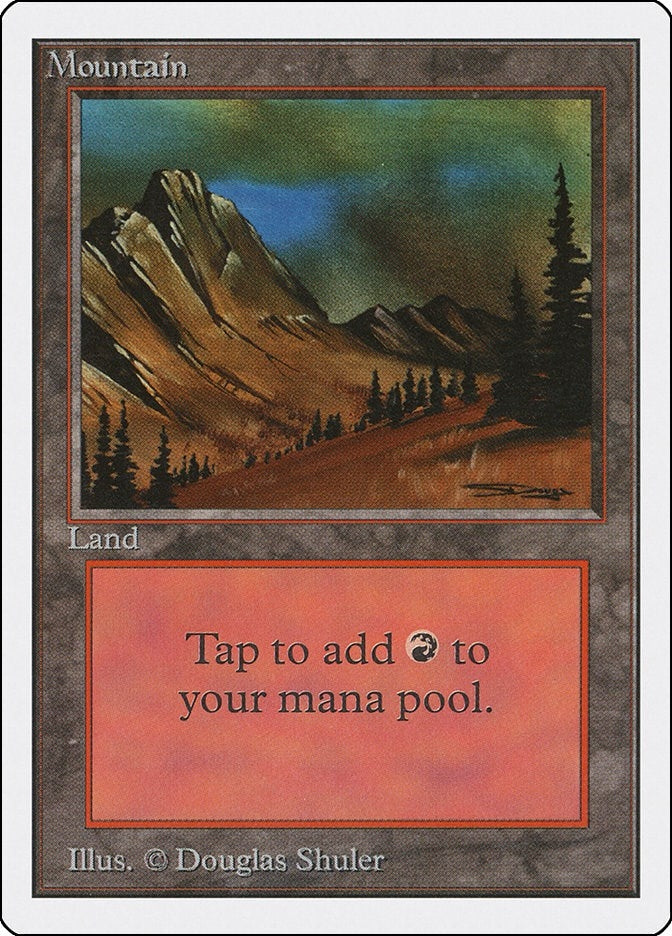 Mountain (C) [2ED] - MTG Single