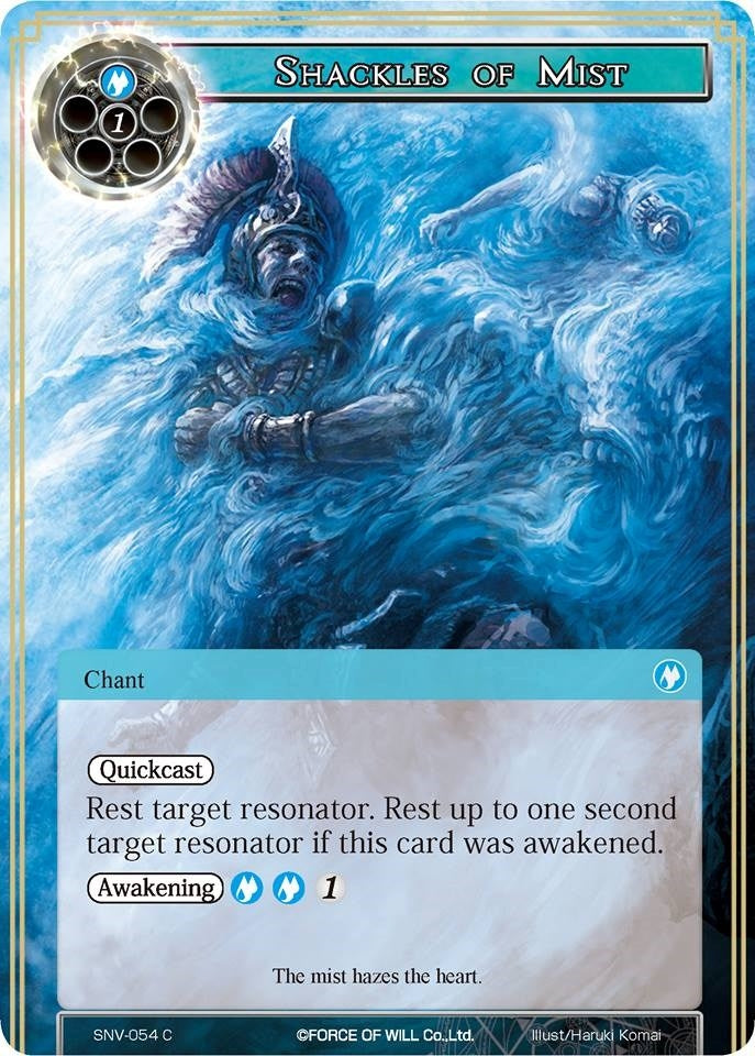 Shackles of Mist (54) [SNV] - Force of Will Single