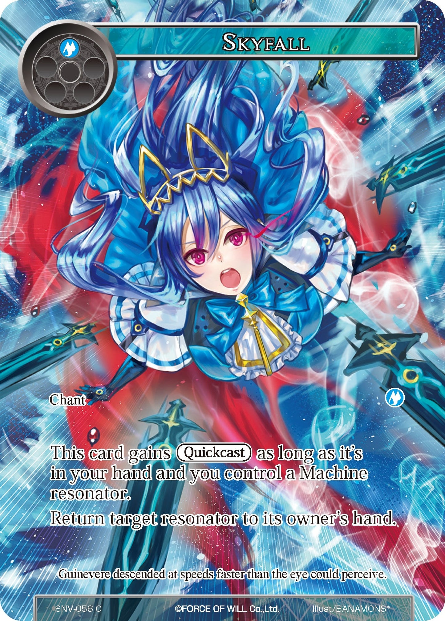 Skyfall (Full Art) (56) [SNV] - Force of Will Single
