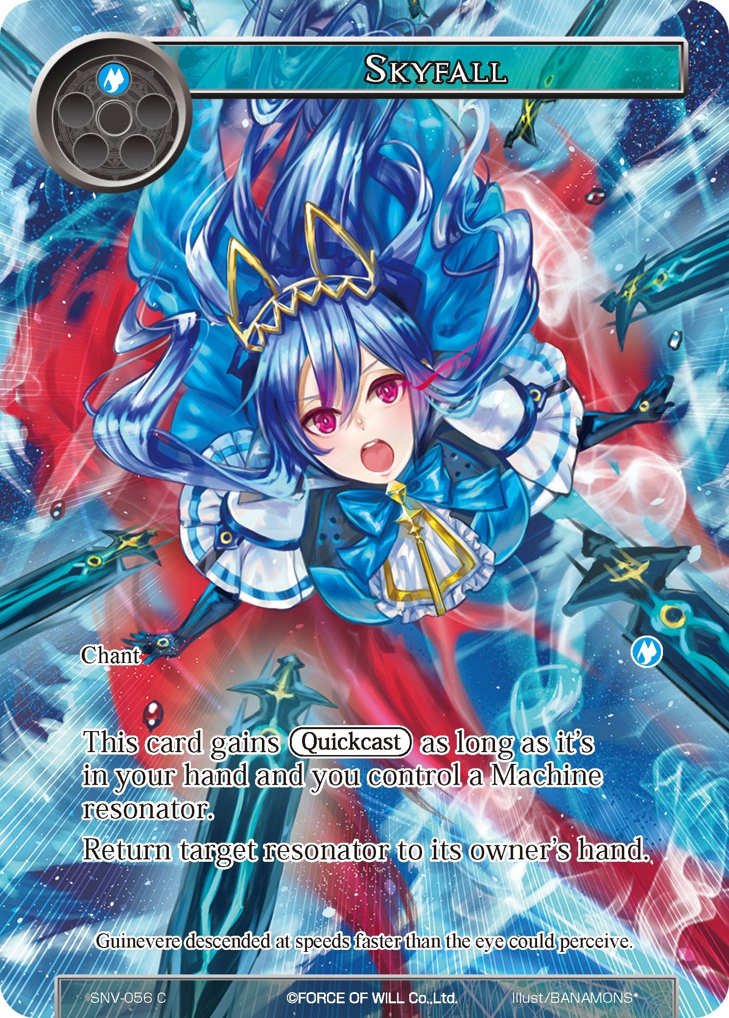 Skyfall (Full Art) (56) [SNV] - Force of Will Single
