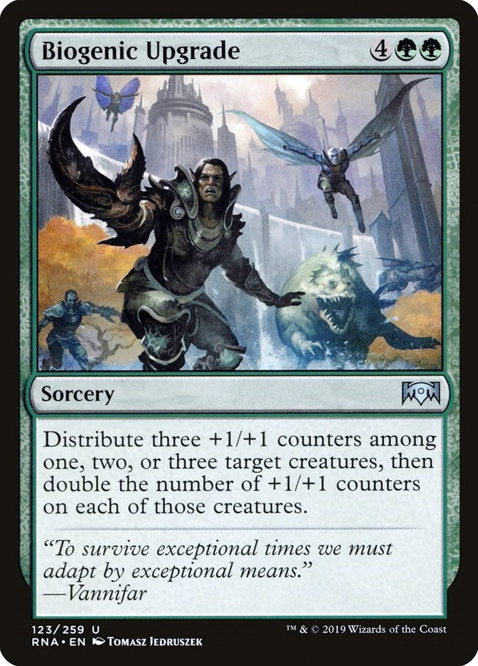 Biogenic Upgrade (123) [RNA] - MTG Single