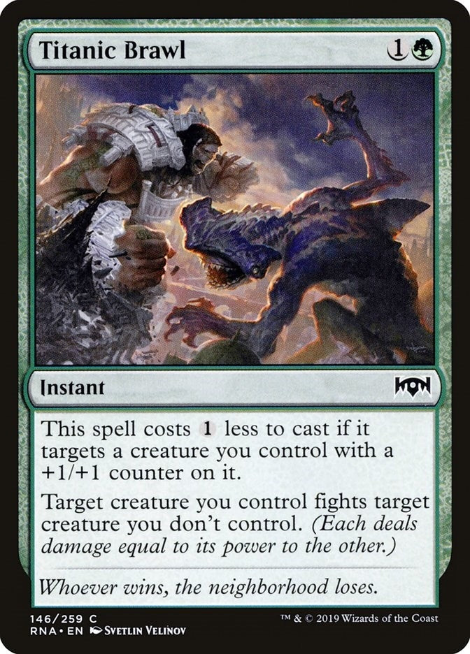 Titanic Brawl (146) [RNA] - MTG Single