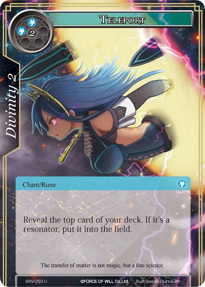 Teleport (59) [SNV] - Force of Will Single