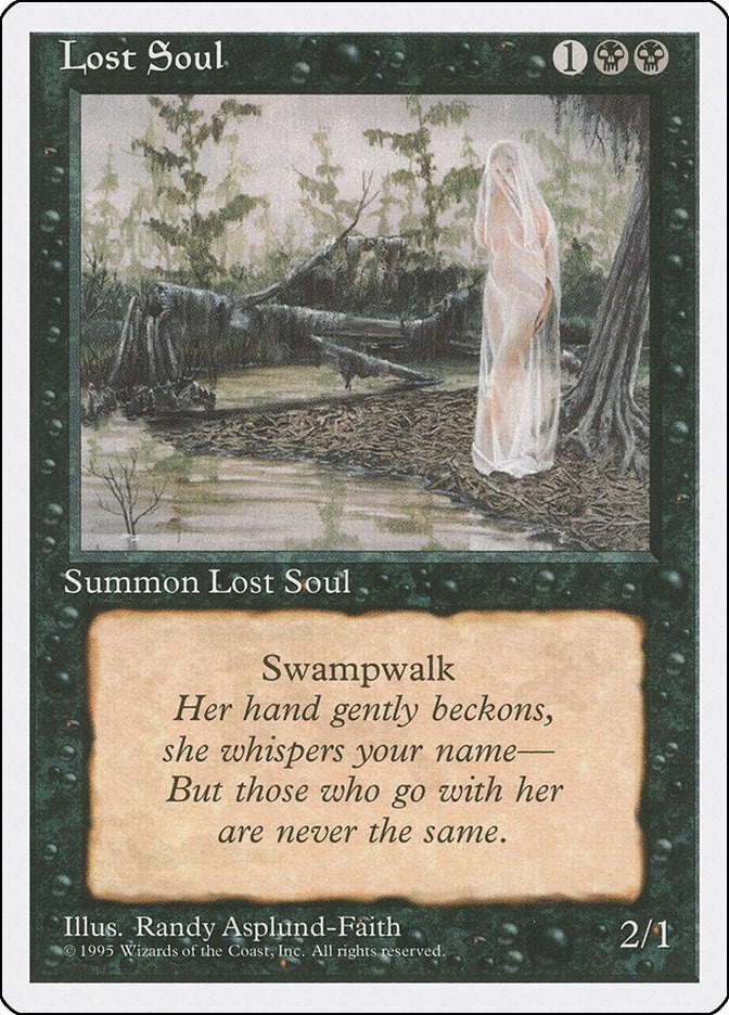 Lost Soul [4ED] - MTG Single