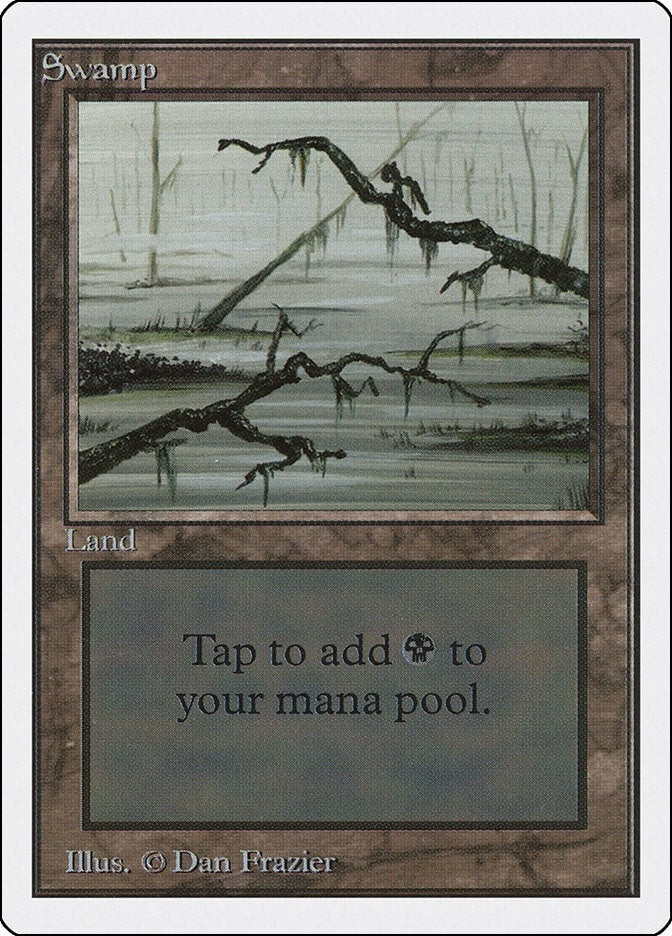 Swamp (C) [2ED] - MTG Single