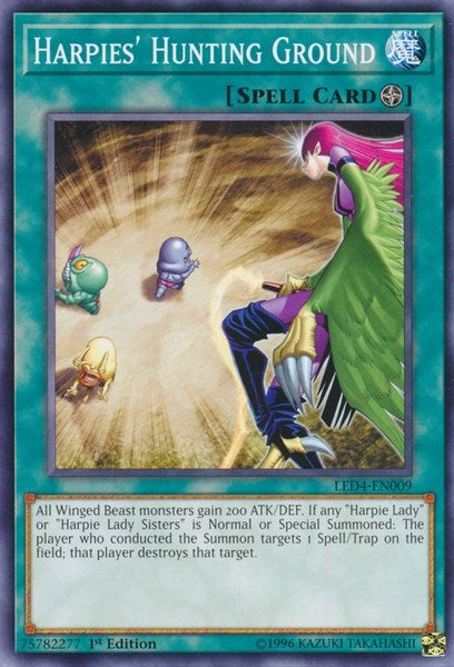 Harpies’ Hunting Ground (4009) (LED4) - YuGiOh Single