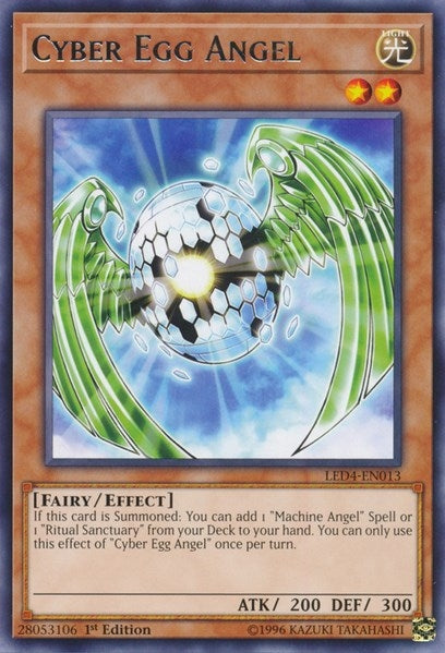 Cyber Egg Angel (4013) (LED4) - YuGiOh Single